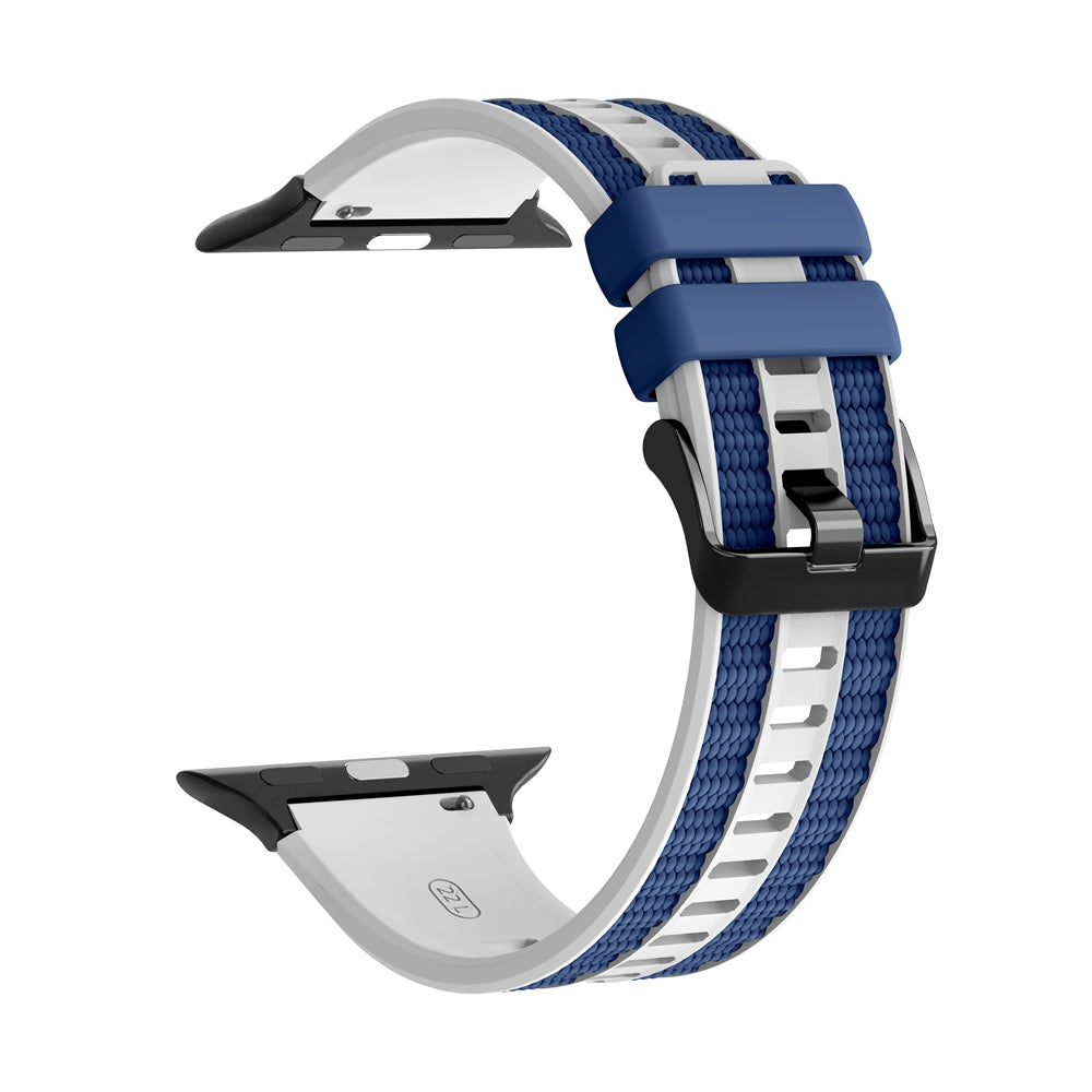 AOADBAND All-Weather 3D Woven-Texture Silicone Sport Band | Waterproof & Sweat-proof Breathable Strap for Apple Watch Ultra 3/2/1, Series 11-4 (49/46/45/44/42mm)