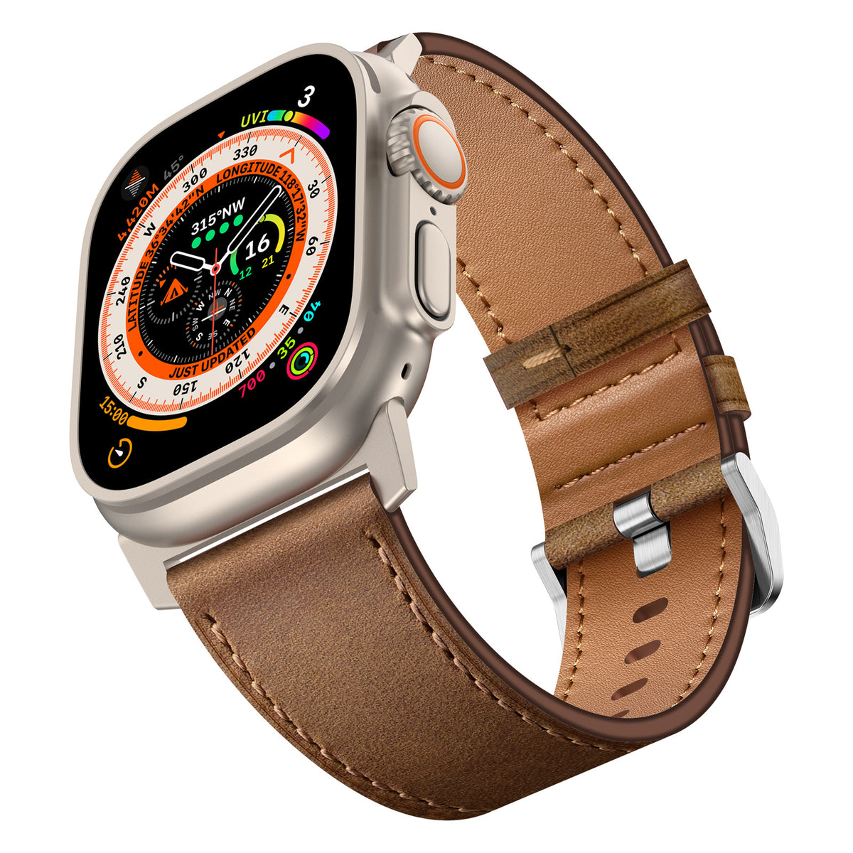 Leather Strap For Apple Watch