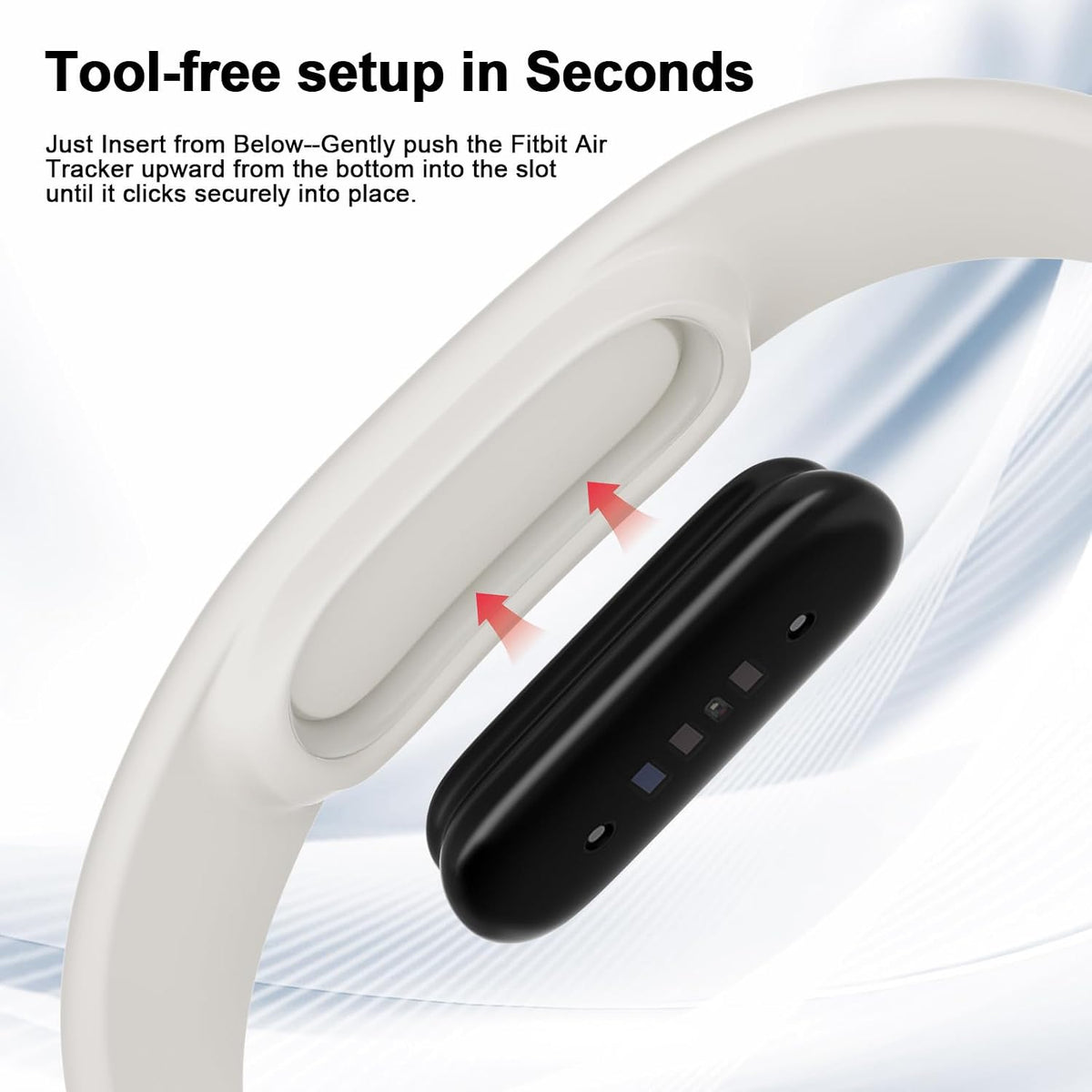 5-Pack Google Fitbit Air Silicone Band