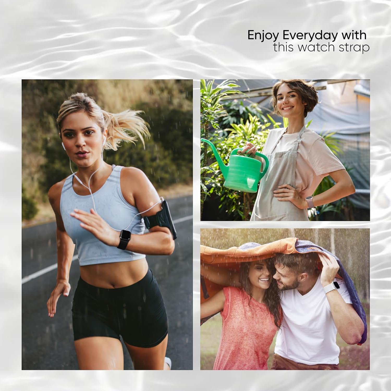 10 Pack Stretchy Bands Compatible With Apple Watch
