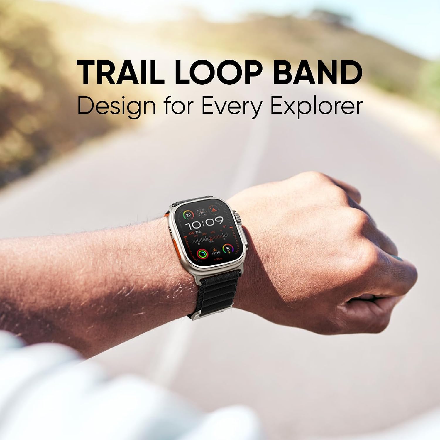 6 Pack Sport Band Compatible with Apple Watch Ultra 2 Band 49mm 46mm 45mm 44mm 42mm for Men Women, Breathable Nylon Trail Loop and Alpine Loop for iWatch Ultra 3/Ultra/Series 11 10 9 8 7 6 5 4 3 SE