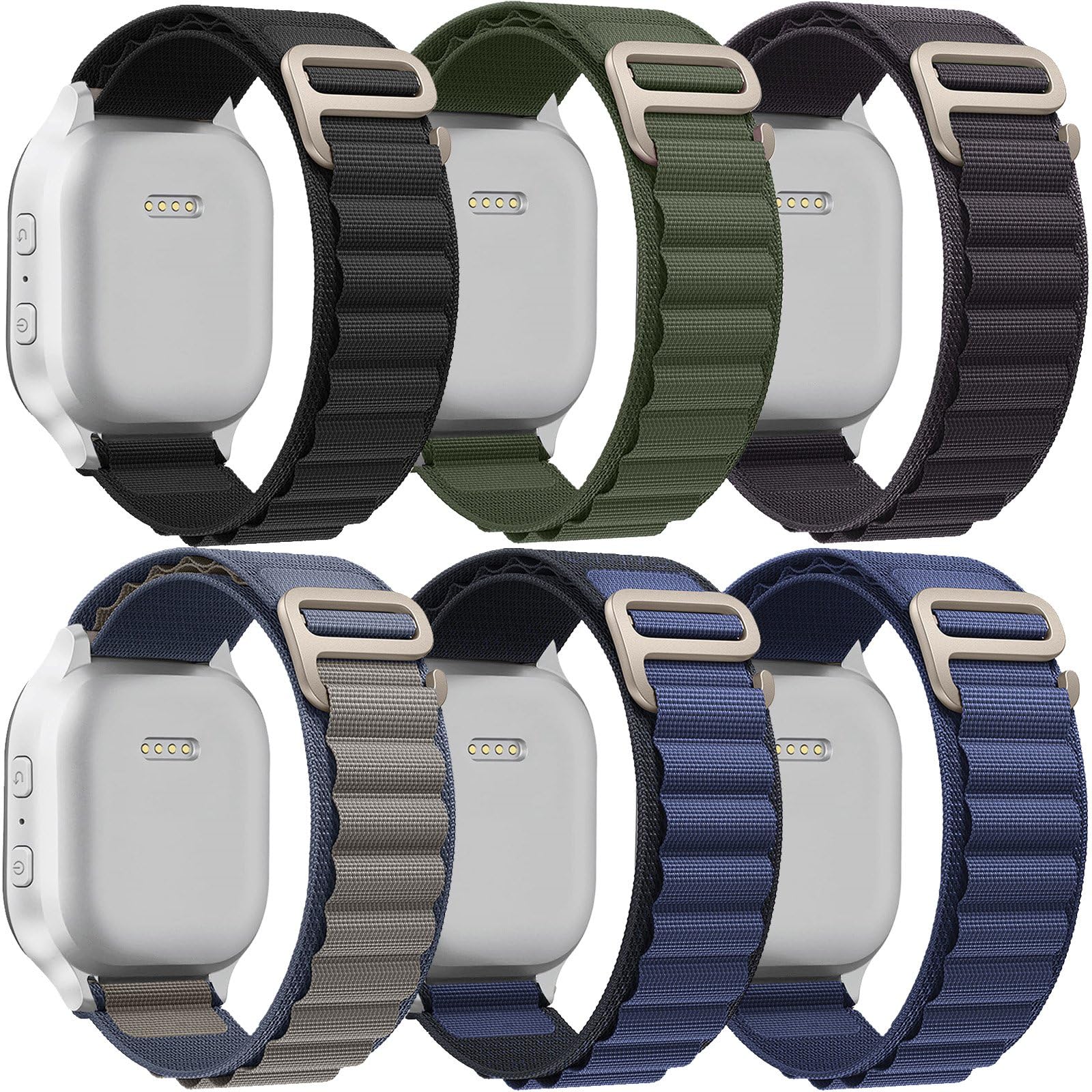 6 Pack Loop Bands Apple Watch