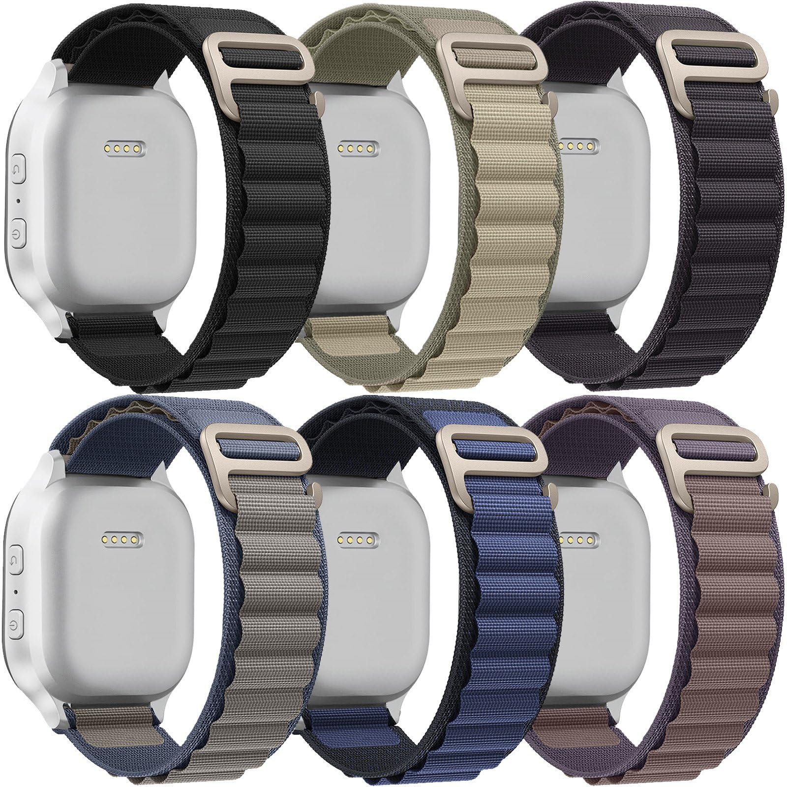 6 Pack Loop Bands Apple Watch