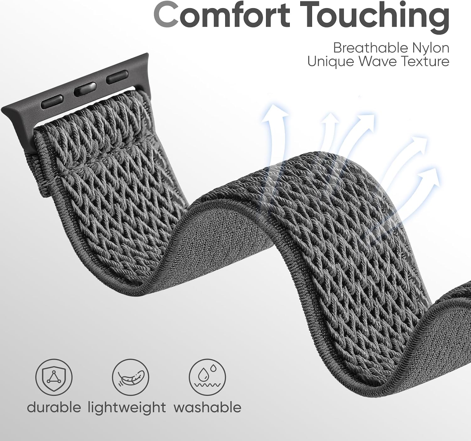 4 Pack Stretchy Nylon Band Apple Watch