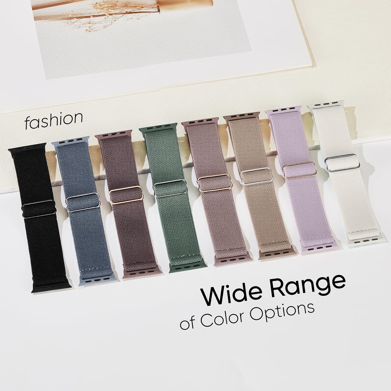 10 Pack Stretchy Bands Compatible With Apple Watch