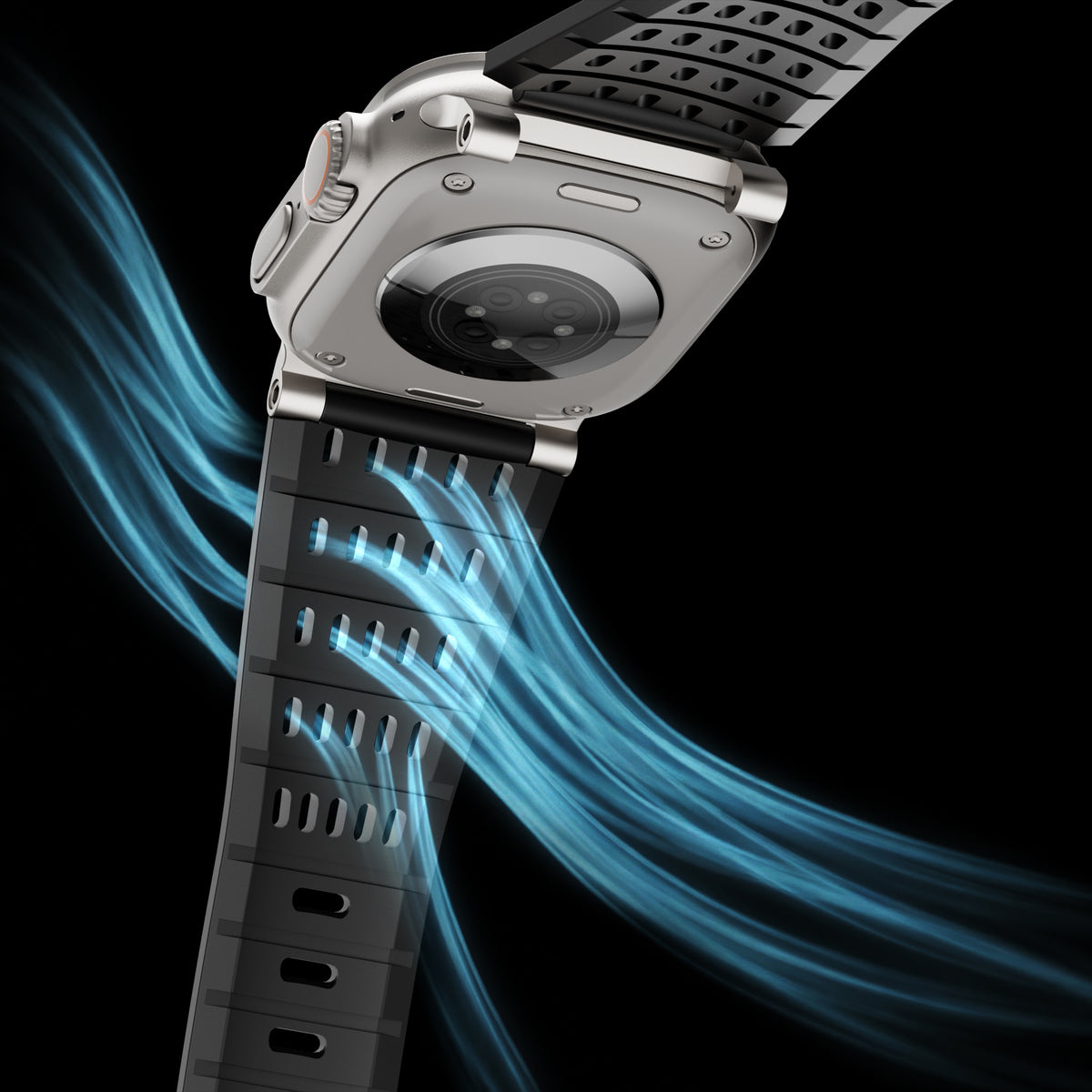 High-Tensile Silicone Watch Strap For Apple Watch