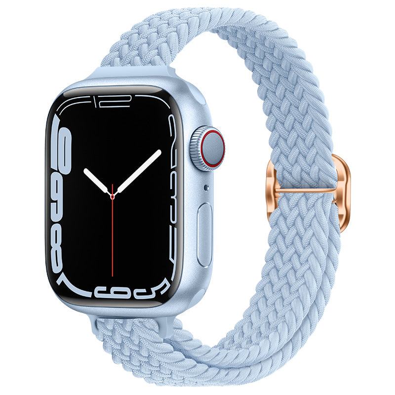 Knitted nylon watch strap suitable for Apple Watch Series 1-11,Ultra 1-3