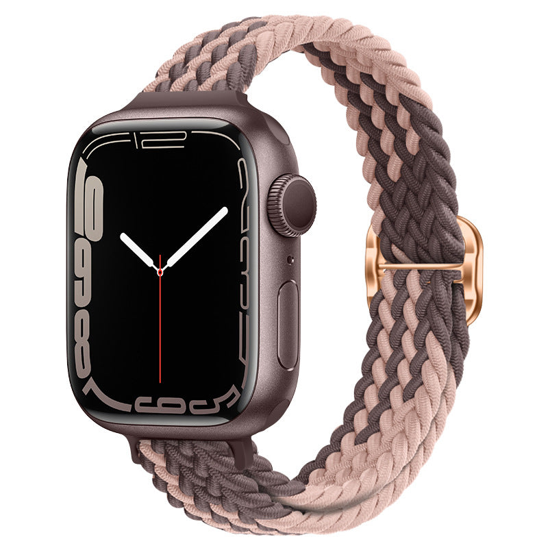 Knitted nylon watch strap suitable for Apple Watch Series 1-11,Ultra 1-3