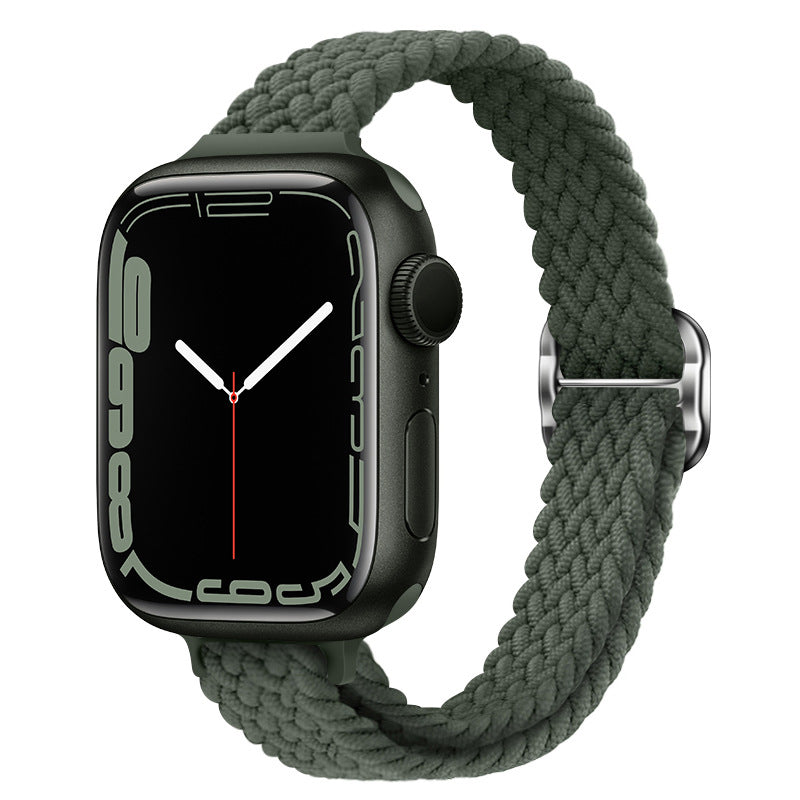 Knitted nylon watch strap suitable for Apple Watch Series 1-11,Ultra 1-3
