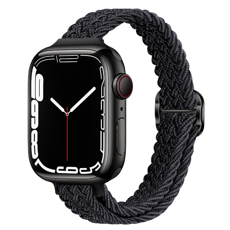 Knitted nylon watch strap suitable for Apple Watch Series 1-11,Ultra 1-3