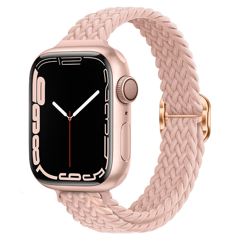 Knitted nylon watch strap suitable for Apple Watch Series 1-11,Ultra 1-3