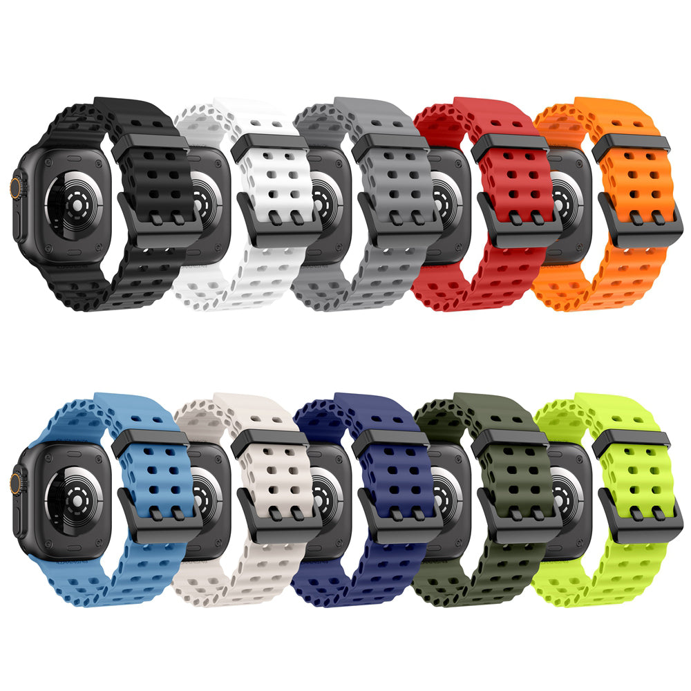 Marine Silicone Sport Strap Apple Watch