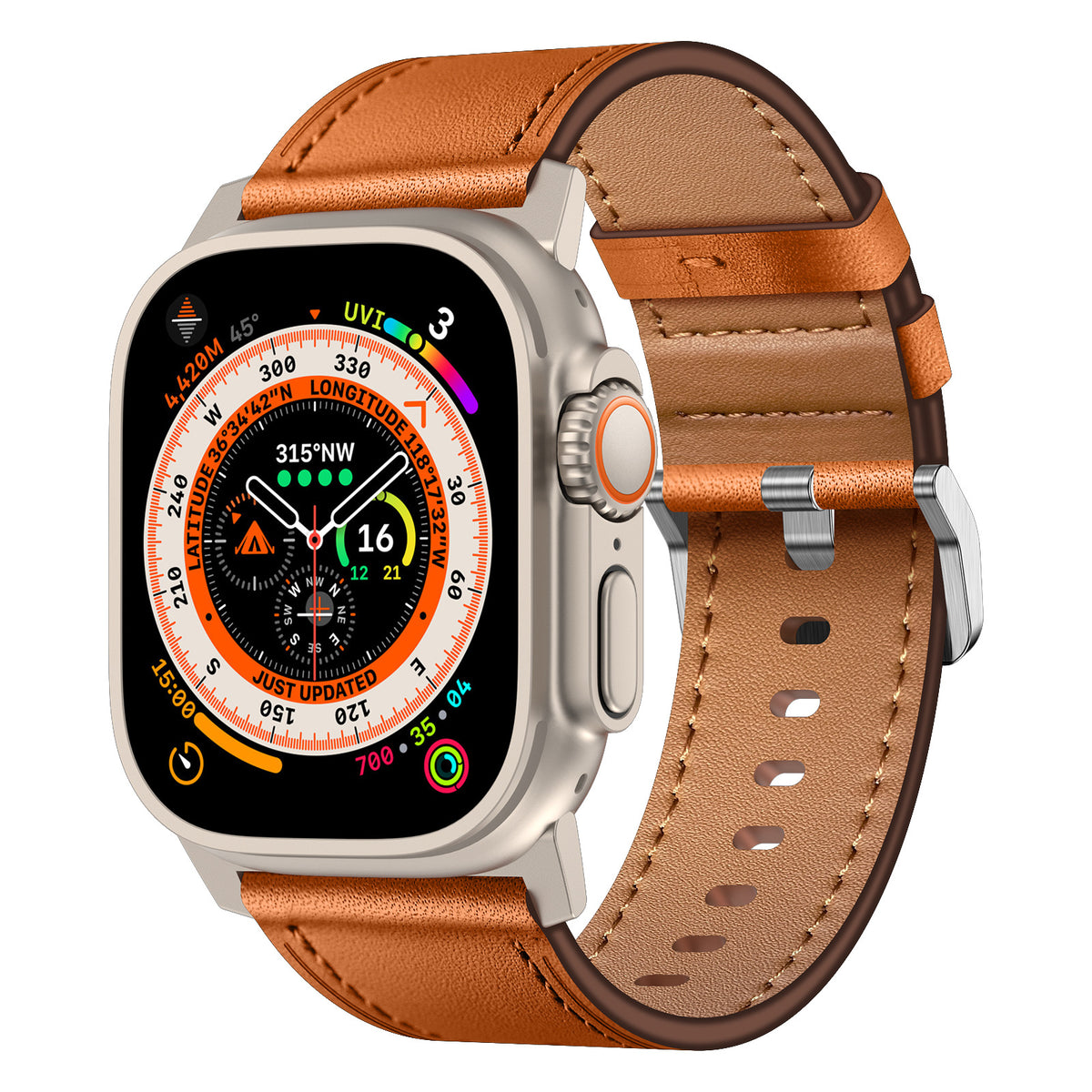 Leather Strap For Apple Watch