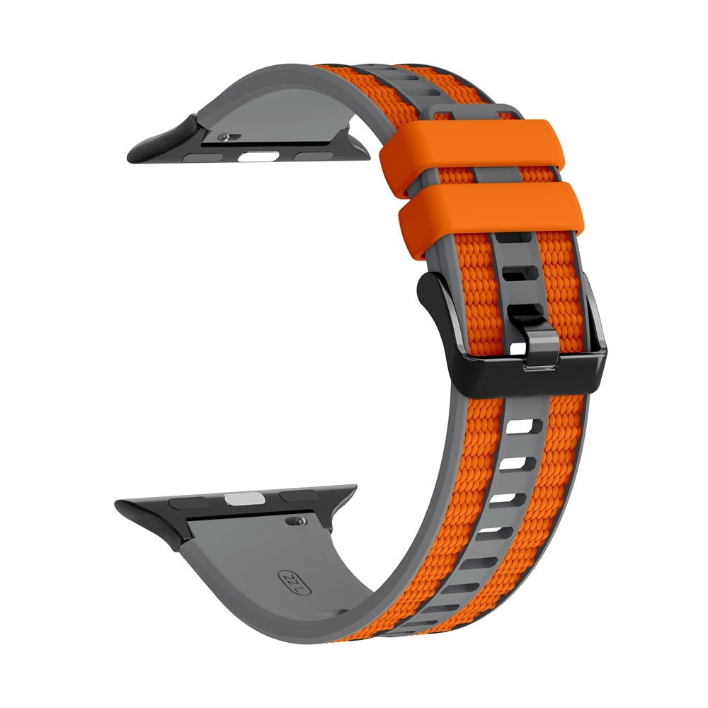 AOADBAND All-Weather 3D Woven-Texture Silicone Sport Band | Waterproof & Sweat-proof Breathable Strap for Apple Watch Ultra 3/2/1, Series 11-4 (49/46/45/44/42mm)