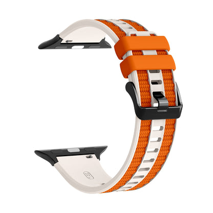 AOADBAND All-Weather 3D Woven-Texture Silicone Sport Band | Waterproof & Sweat-proof Breathable Strap for Apple Watch Ultra 3/2/1, Series 11-4 (49/46/45/44/42mm)