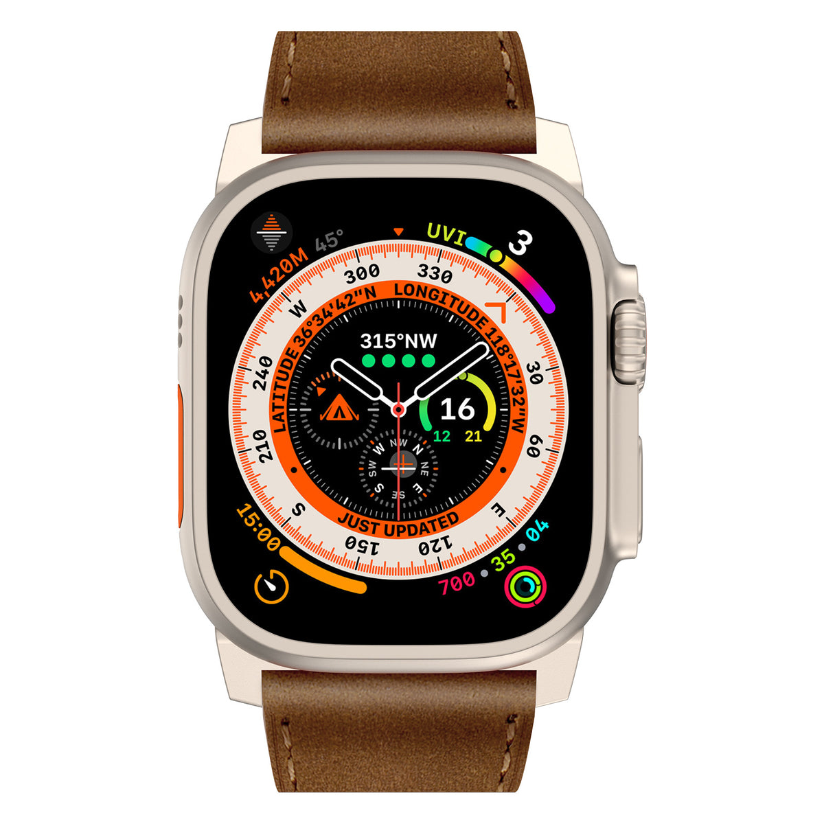 Leather Strap For Apple Watch