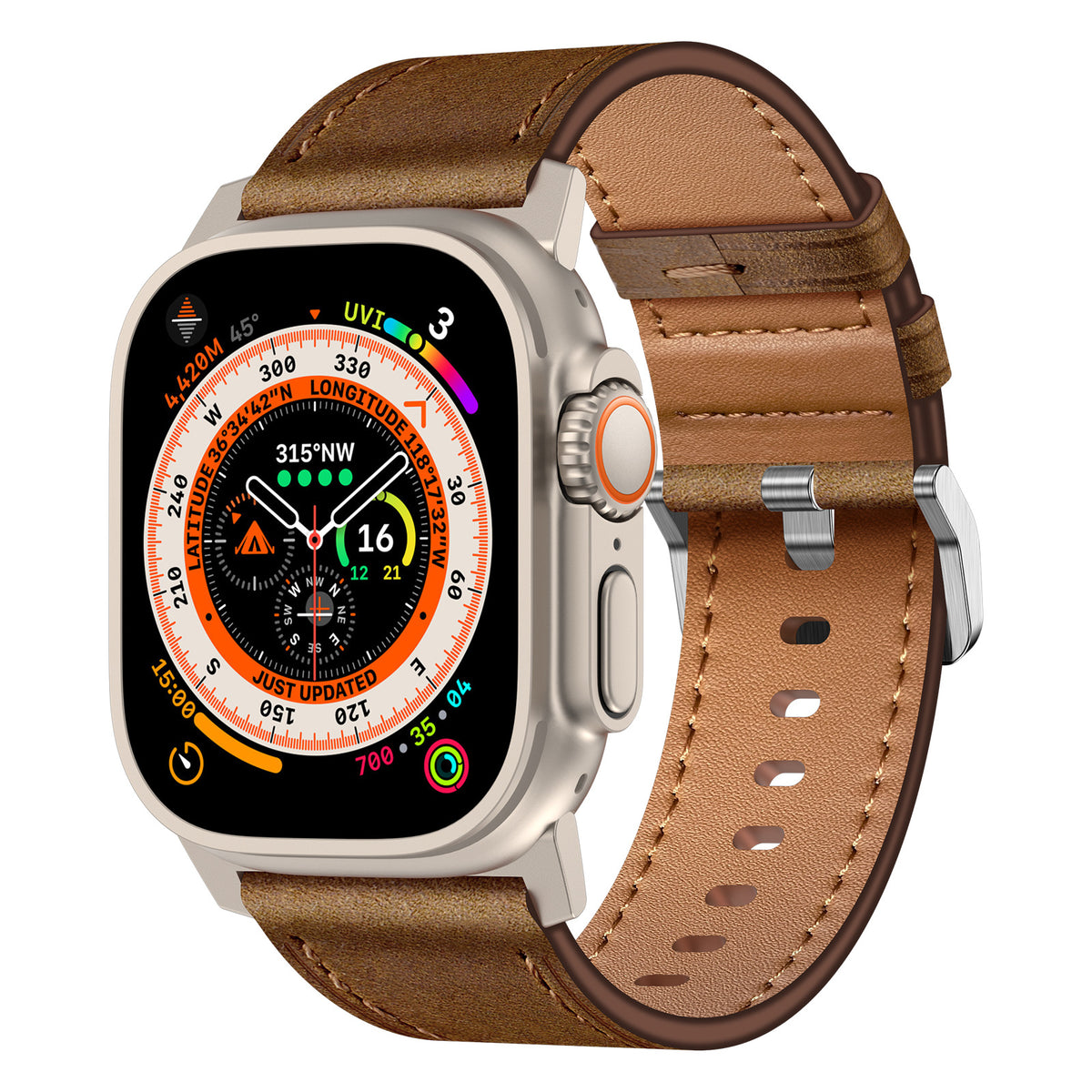 Leather Strap For Apple Watch