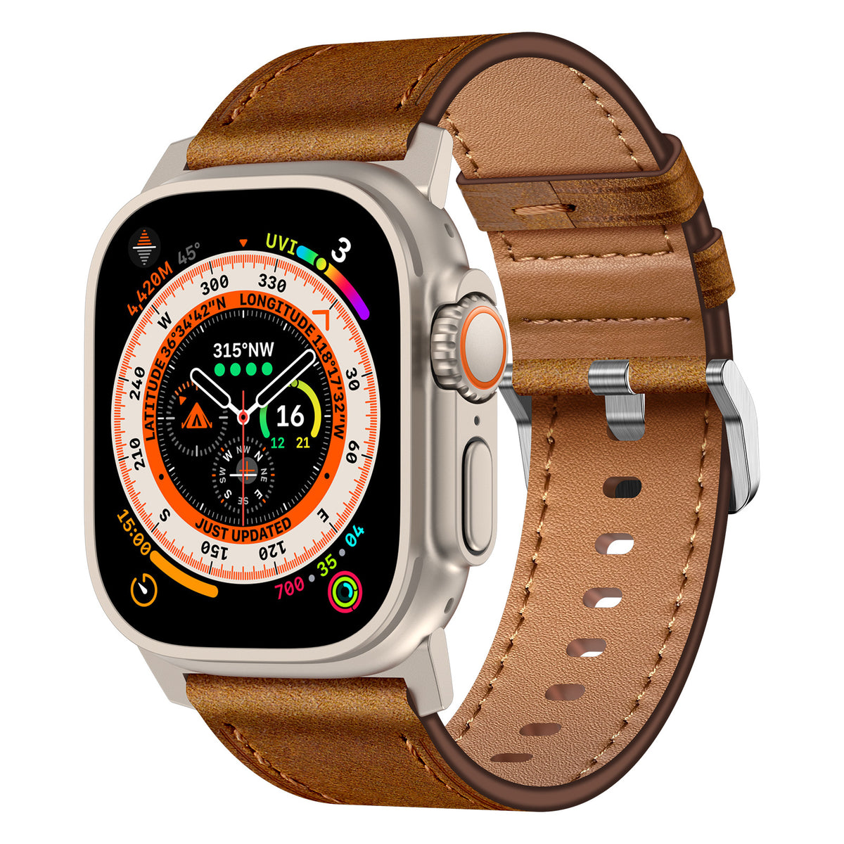 Leather Strap For Apple Watch