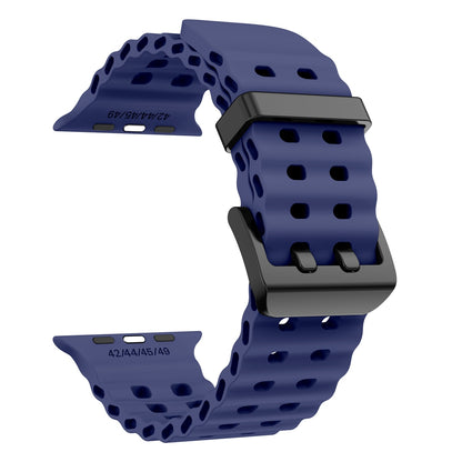 Marine Silicone Sport Strap Apple Watch