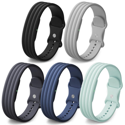 5-Pack Google Fitbit Air Silicone Band