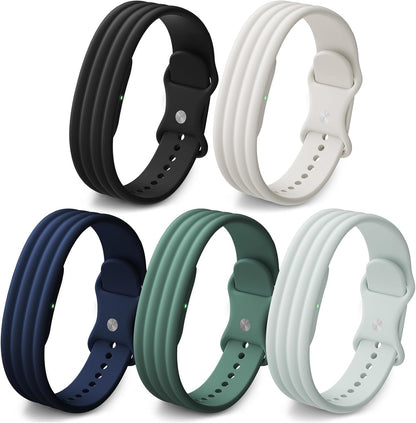 5-Pack Google Fitbit Air Silicone Band