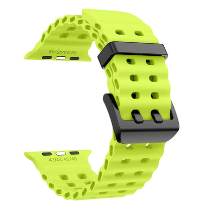 Marine Silicone Sport Strap Apple Watch