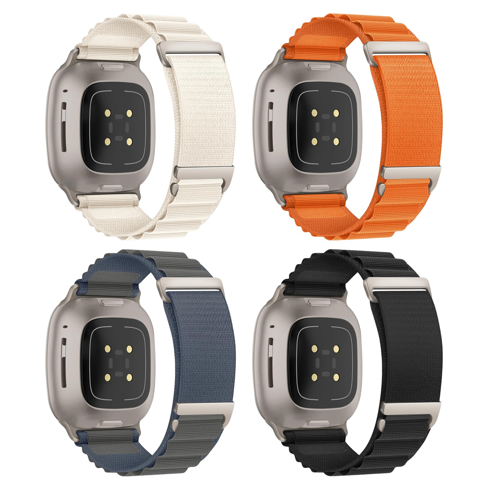 6 Pack Sport Band Compatible with Apple Watch Ultra 2 Band 49mm 46mm 45mm 44mm 42mm for Men Women, Breathable Nylon Trail Loop and Alpine Loop for iWatch Ultra 3/Ultra/Series 11 10 9 8 7 6 5 4 3 SE