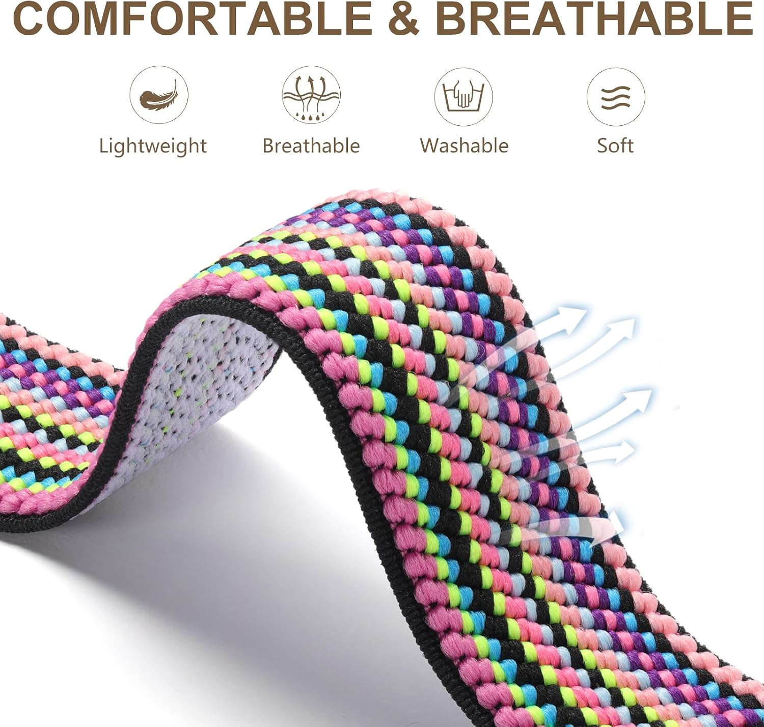 5 Pack Stretchy Bands Compatible with Apple Watch