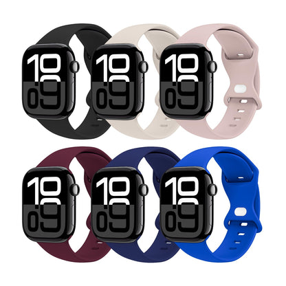 6 Pack Sport Bands Compatible with Apple Watch
