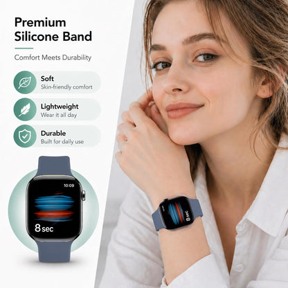 6 Pack Sport Bands Compatible with Apple Watch