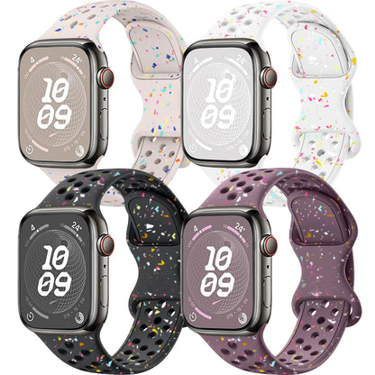 4 Pack Sport Bands Compatible with Apple Watch