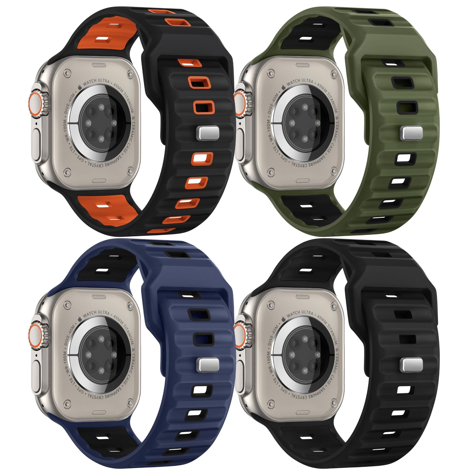 6-Pack Band Compatible with Apple Watch