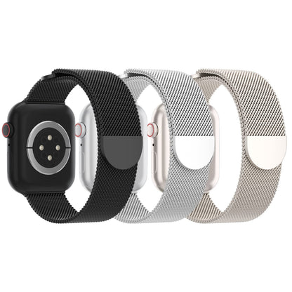 3 Pack Mesh Metal Magnetic Compatible with Apple Watch Bands