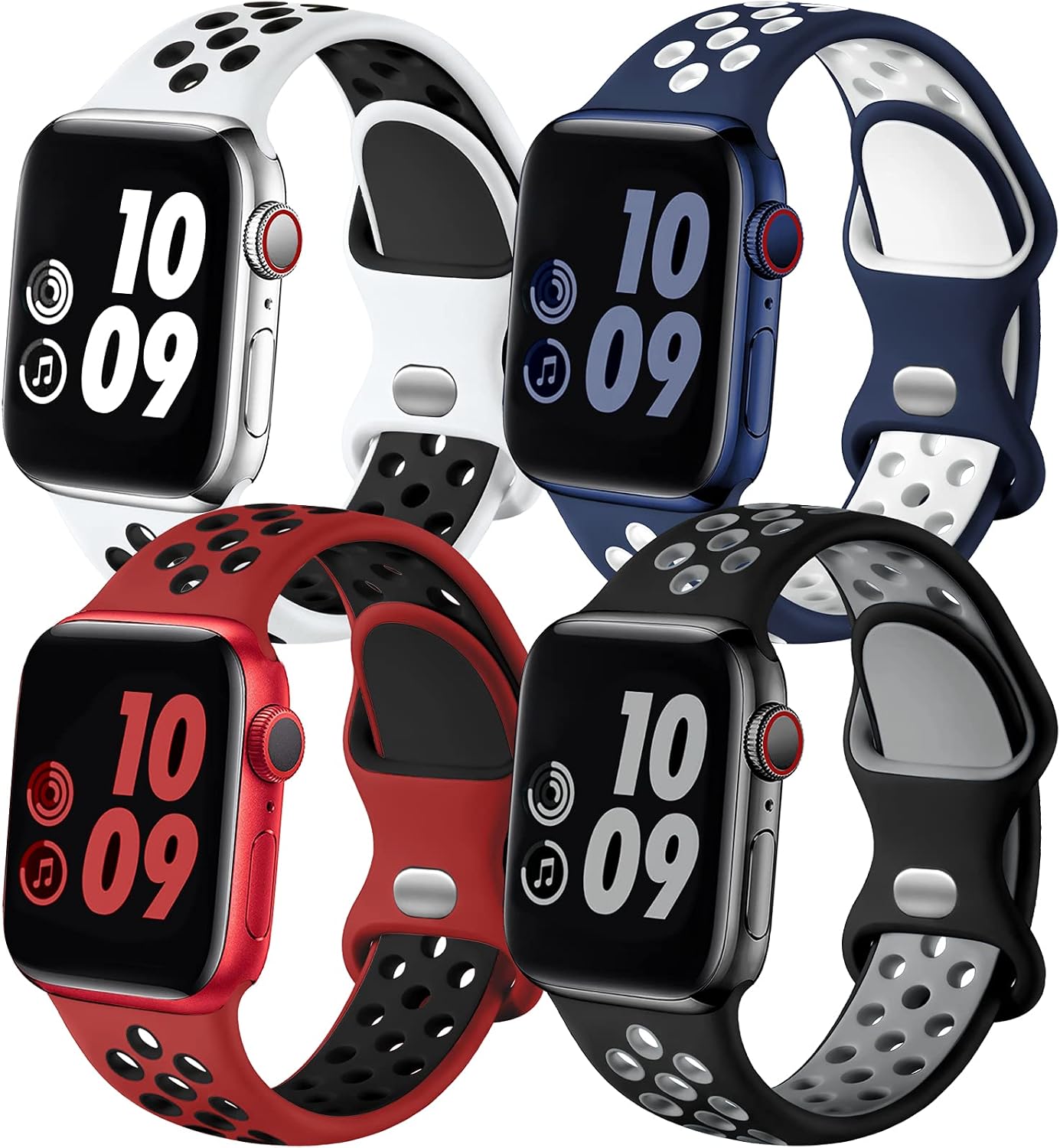 4 Pack Bands For Apple Watch Bands