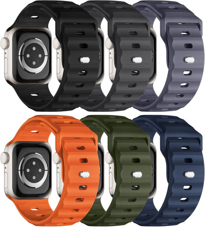 6-Pack Band Compatible with Apple Watch