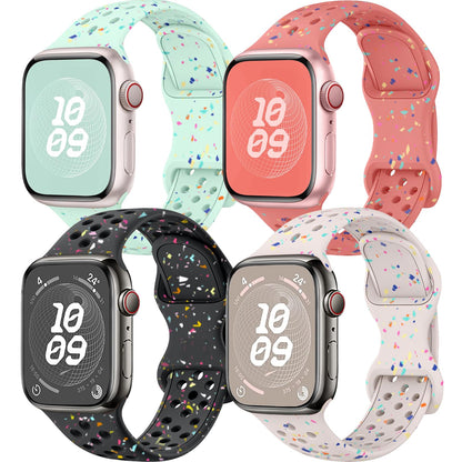 4 Pack Sport Bands Compatible with Apple Watch