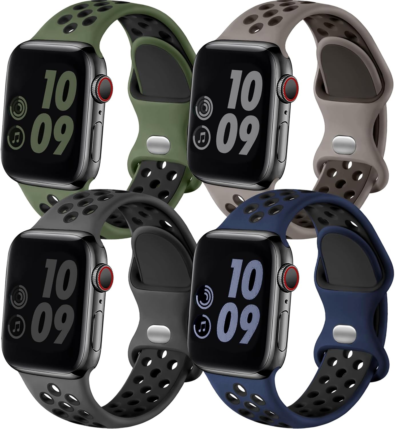 4 Pack Bands For Apple Watch Bands