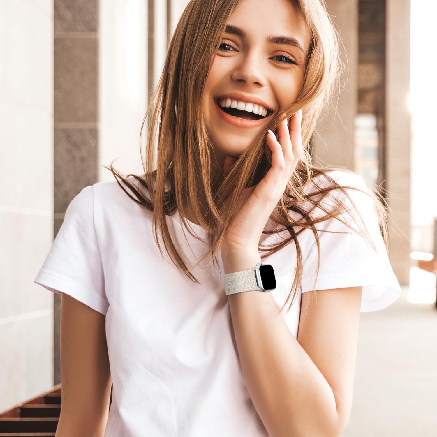 10 Pack Stretchy Bands Compatible With Apple Watch