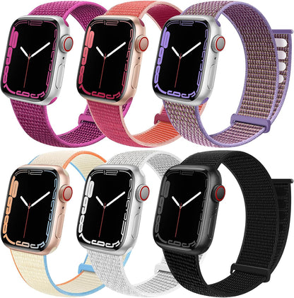 6 Pack Sport Loop Band Apple Watch