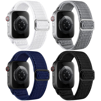 4 Pack Stretchy Nylon Band  Apple Watch