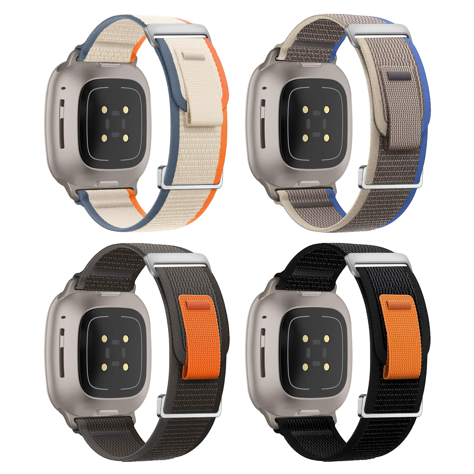 6 Pack Sport Band Compatible with Apple Watch Ultra 2 Band 49mm 46mm 45mm 44mm 42mm for Men Women, Breathable Nylon Trail Loop and Alpine Loop for iWatch Ultra 3/Ultra/Series 11 10 9 8 7 6 5 4 3 SE
