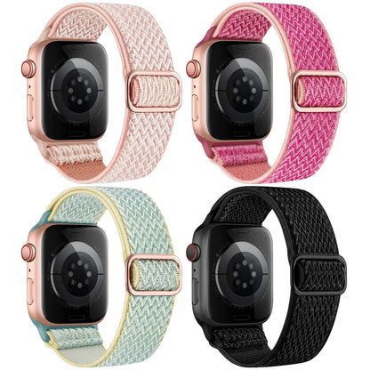 4 Pack Stretchy Nylon Band  Apple Watch