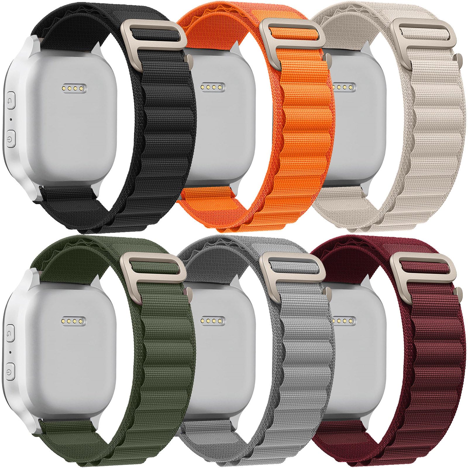 6 Pack Loop Bands Apple Watch