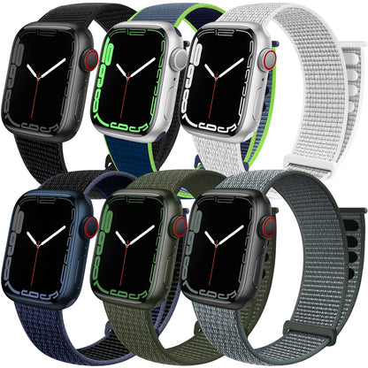 6 Pack Sport Loop Band Apple Watch
