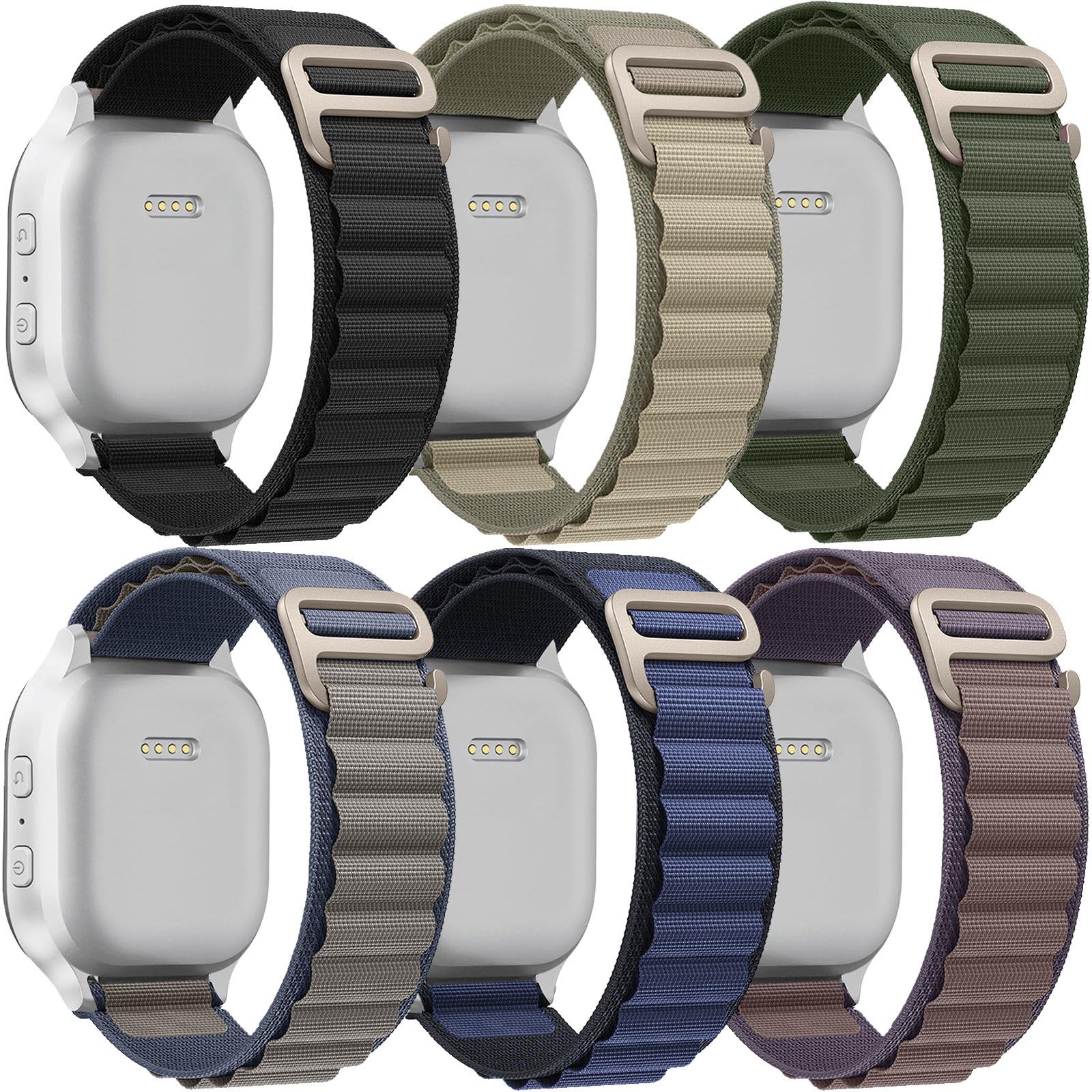 6 Pack Loop Bands Apple Watch
