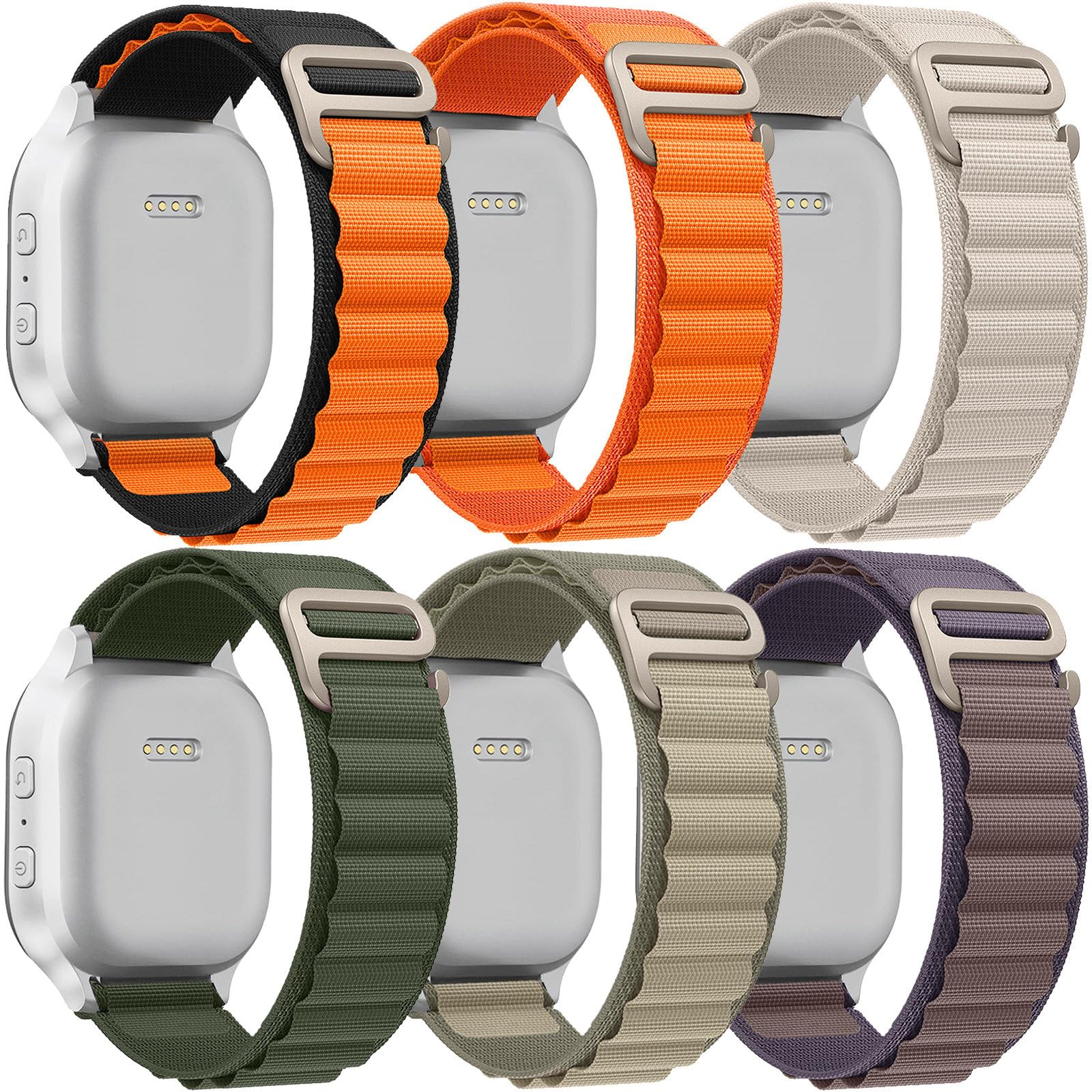 6 Pack Loop Bands Apple Watch