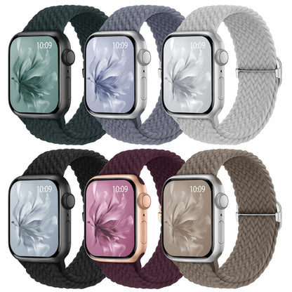 6 Pack Braided Stretchy Bands Apple Watch
