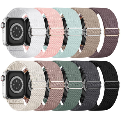 10 Pack Stretchy Bands Compatible With Apple Watch