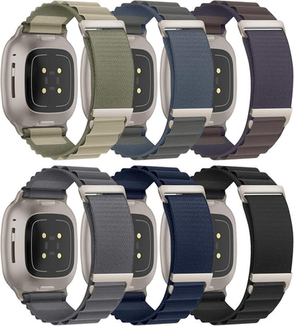 6 Pack Sport Band Compatible with Apple Watch Ultra 2 Band 49mm 46mm 45mm 44mm 42mm for Men Women, Breathable Nylon Trail Loop and Alpine Loop for iWatch Ultra 3/Ultra/Series 11 10 9 8 7 6 5 4 3 SE