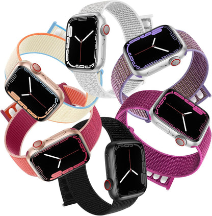 6 Pack Sport Loop Band Apple Watch